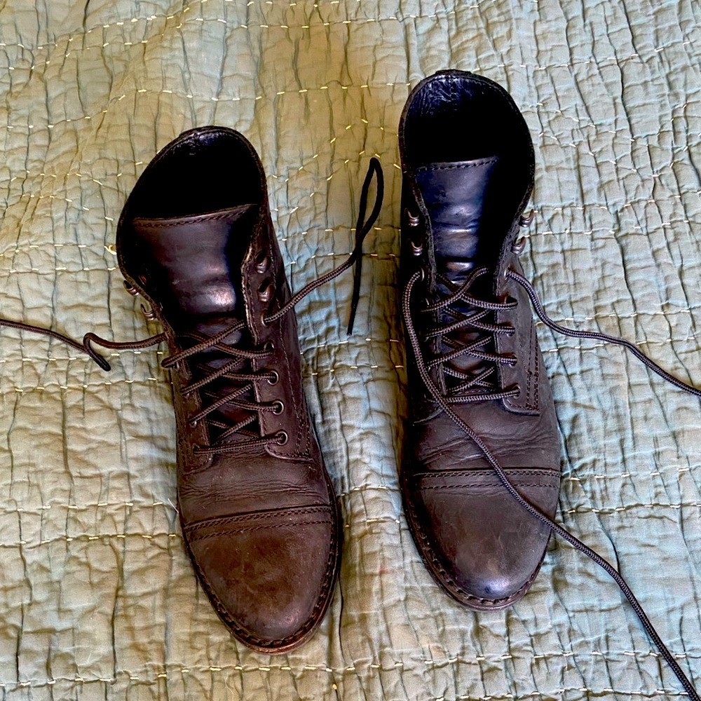 Thursday Captain Boots, Black, Women’s 7 US, worn twice